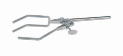 Retort clamp, 18/10 stainless steel | Jaw opening mm : 0 ... 120